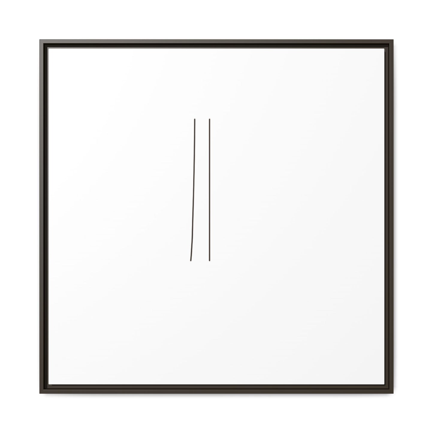 Minimal Line Art | Matte Canvas Framed
