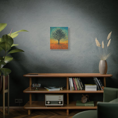 Artistic Tree Canvas Wall Art, Matte Stretched Canvas, Natural Decor for Home, Office, Gift for Nature Lovers, Bohemian Wall Decor