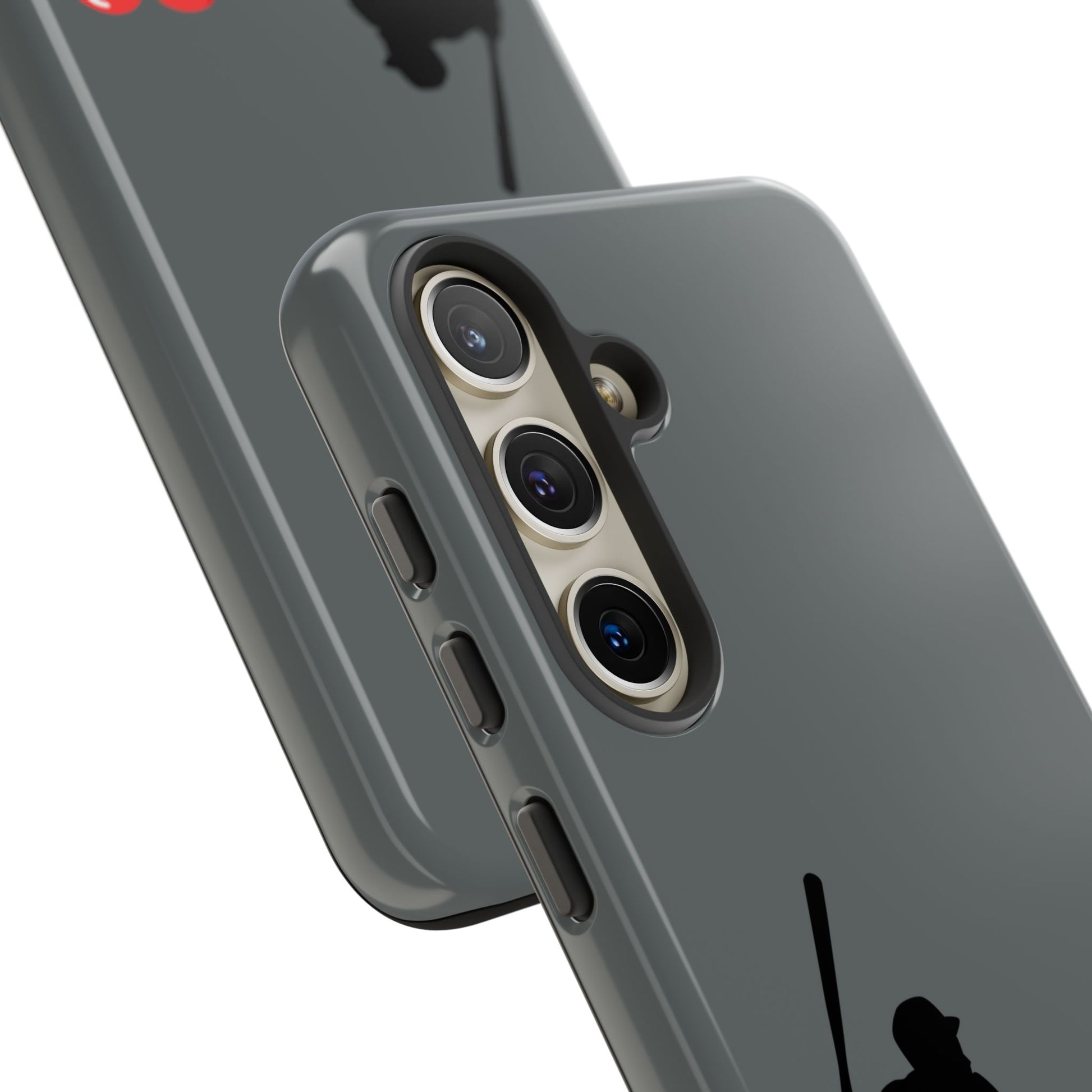 Printify Baseball Love phone case with sporty design, rugged protective cover for sports fans and Father's Day gift.