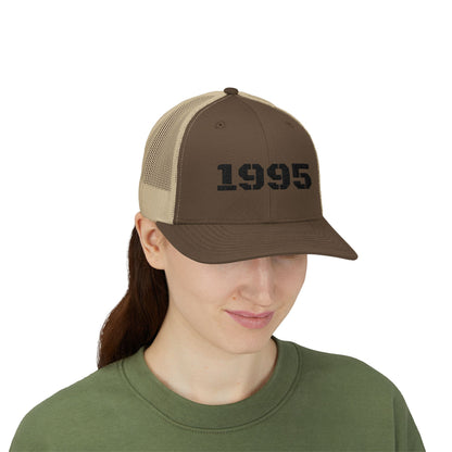1995 Snapback Trucker Cap, Retro Cap, Vintage Style Hat, Birthday Gift, Casual Wear, 90s Fashion, Unisex Headwear - TRV