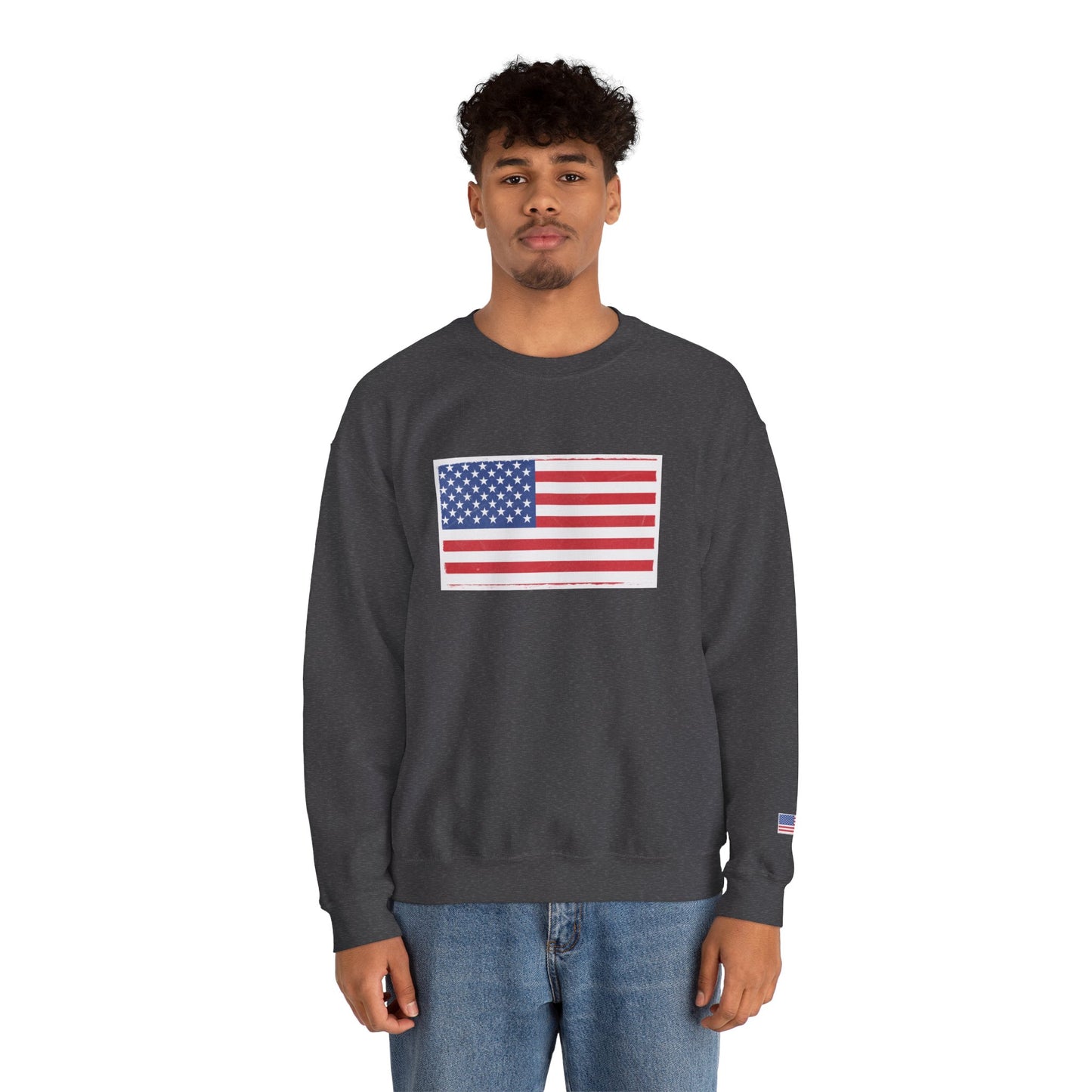 American Flag Unisex Crewneck Sweatshirt | Cozy Patriotic Sweater | Perfect for Independence Day, Casual Wear, Gifts for Him/Her, [...]