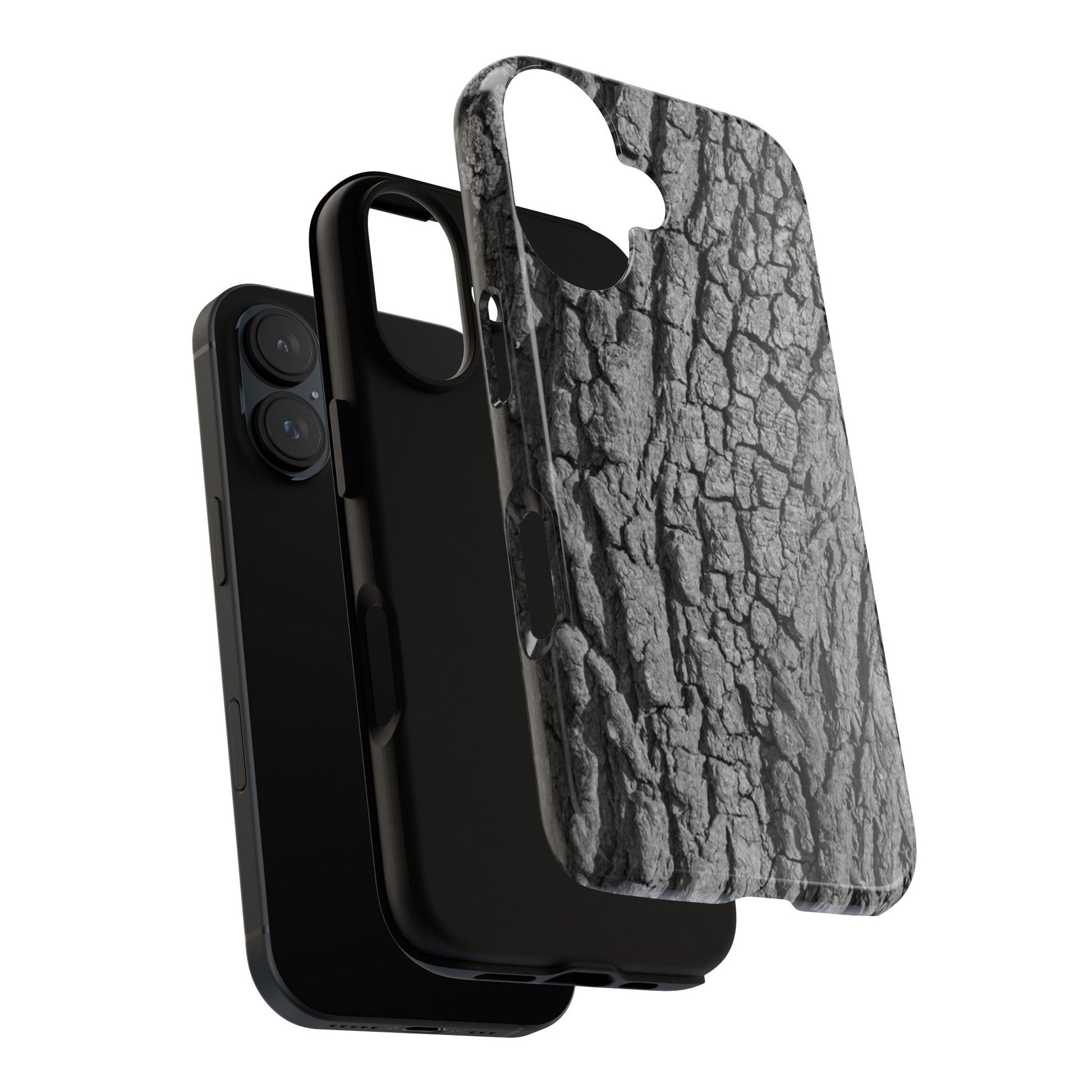 Rustic Bark Phone Case - Tough and Durable Protection - TRV