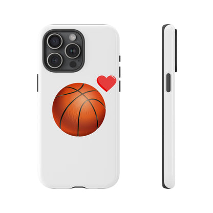 Basketball Phone Case, Love Basketball Case, Sports Gift, Athletic Style, Unique Phone Cover - TRV