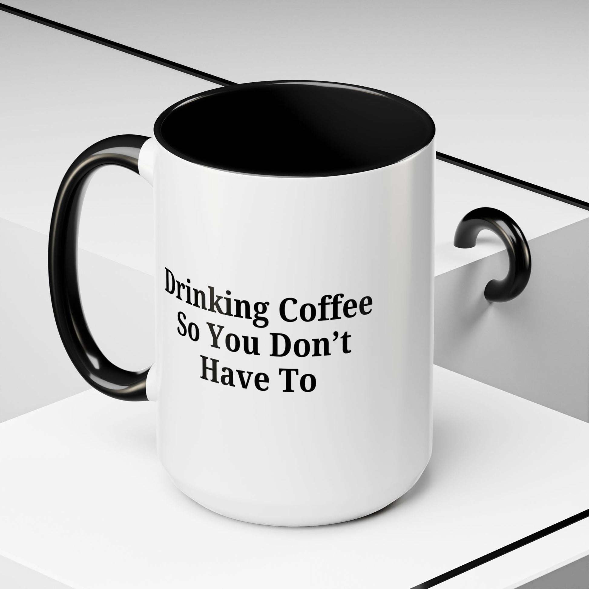 Humorous Coffee Mug - Perfect Gift for Coffee Lovers, Fun Office Decor, Unique Birthday Present, Quirky Kitchenware, Snarky Coffee Cup - TRV