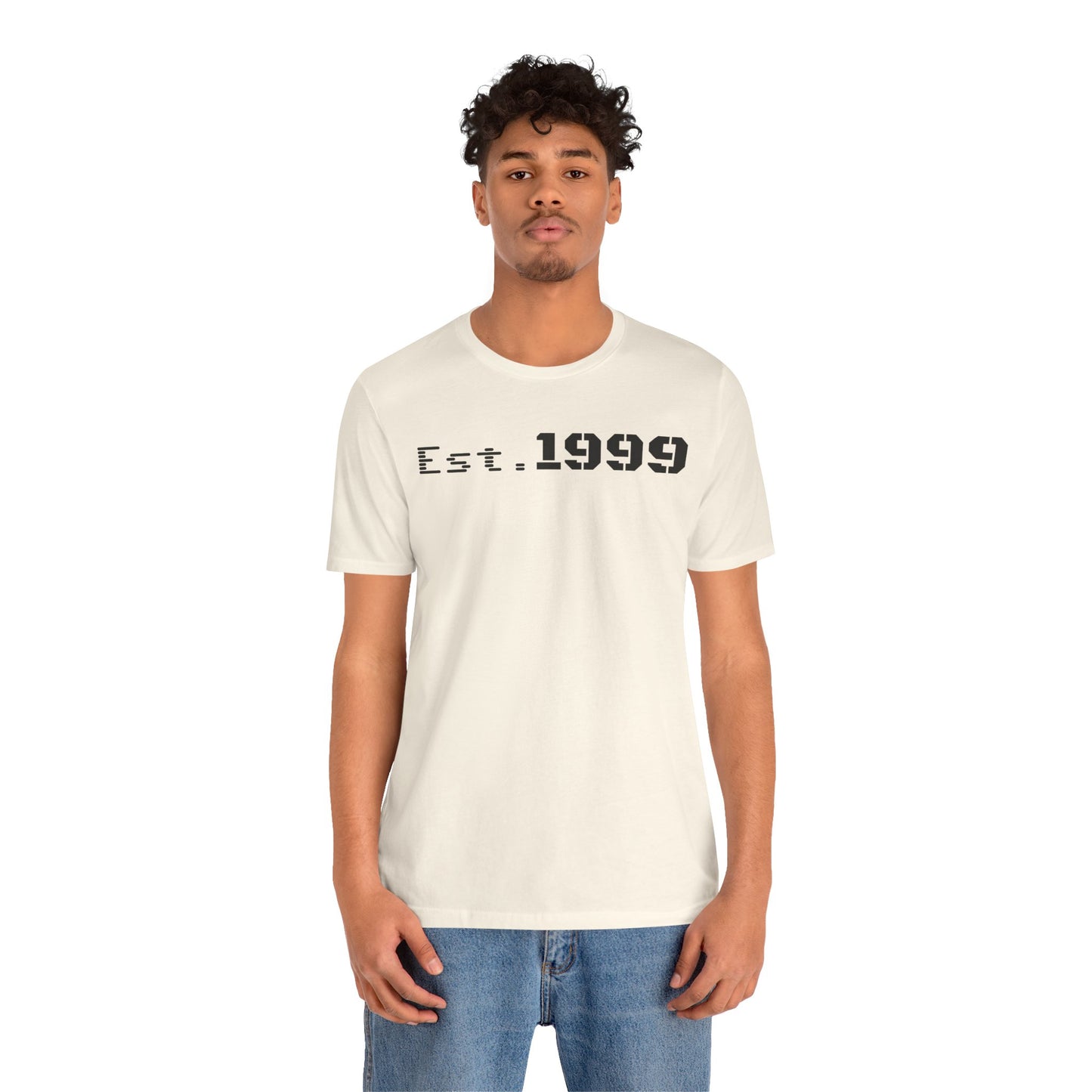 Established 1999 Unisex Tee | Vintage Birth Year Shirt, Casual Birthday Gift, Personalized Family Reunion Apparel, Retro Style [...] - TRV