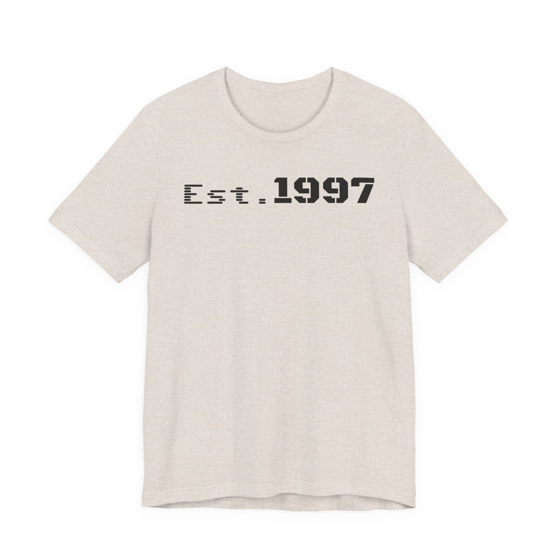 Vintage Est. 1997 Unisex Tee, Gift for Birthdays, Celebrations, Casual Wear, Retro Fashion, Cool Graphic T-Shirt - TRV