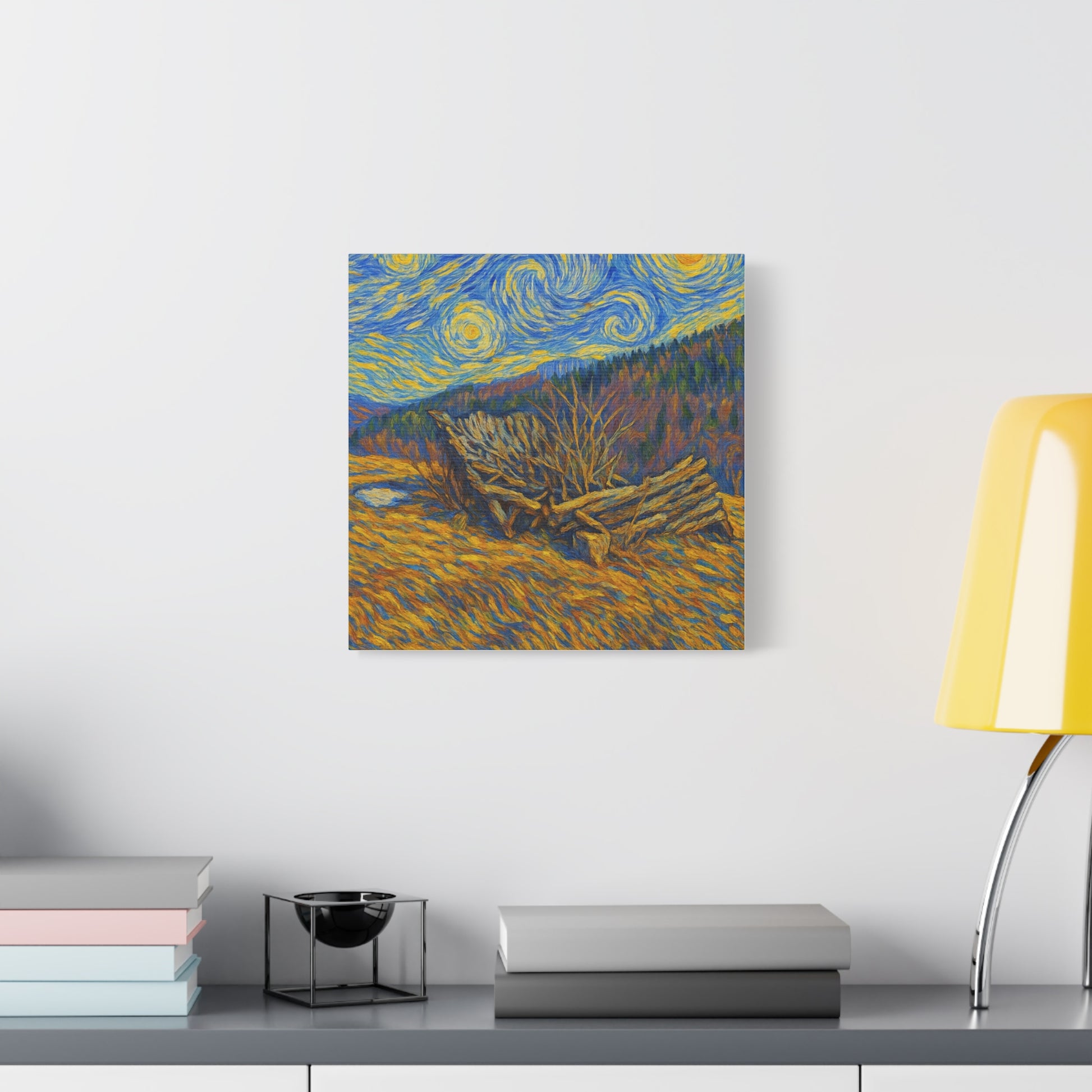 Artistic Van Gogh Style Canvas Wall Art, Nature Inspired Decor, Home Aesthetic, Gift for Art Lovers, Gallery Wall Piece, Living Room Decor, [...] - TRV