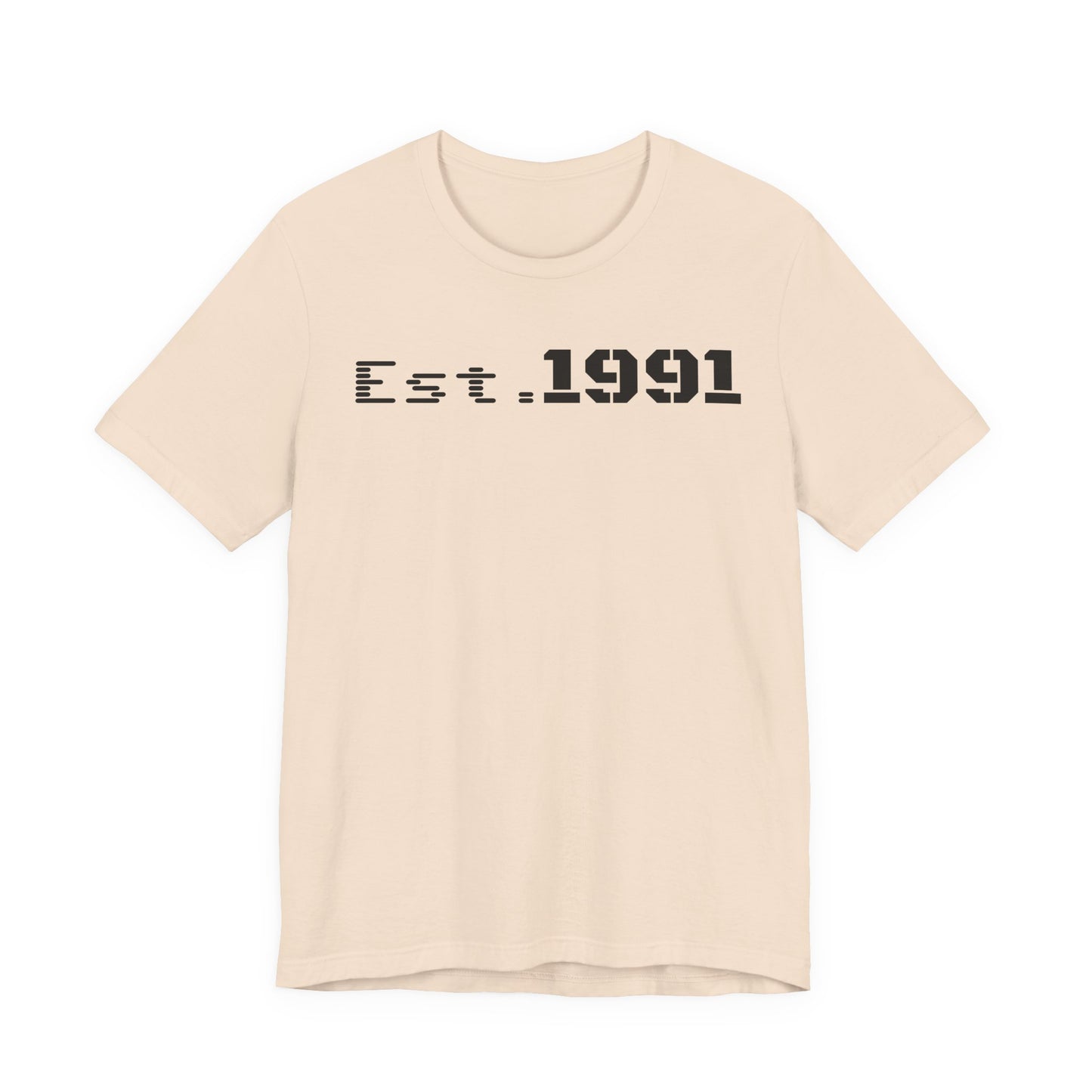 Unisex Vintage Est. 1991 Tee - Perfect Gift for Birthdays, Anniversaries, Throwback Fashion, Casual Wear, Milestone Celebrations