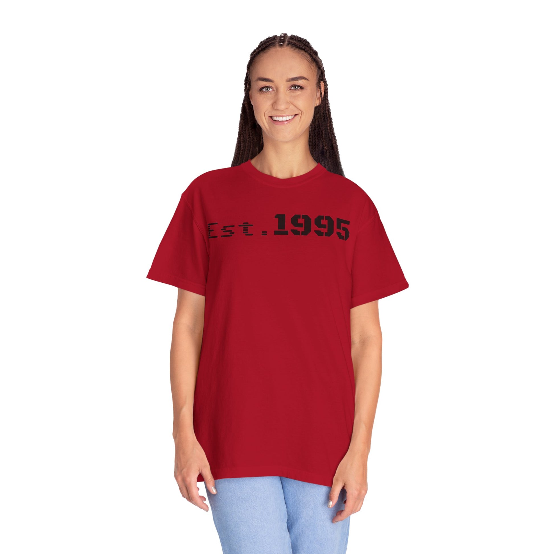 Vintage Est. 1995 T-Shirt, Retro Unisex Tee, Perfect Gift for Birthdays, Casual Wear, Nostalgic Apparel - TRV