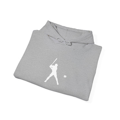 Sporty Unisex Baseball Hooded Sweatshirt, Casual Hoodie for Athletes, Perfect for Gifts, Comfy Streetwear, Ideal for Sports Events, Personal Use - TRV