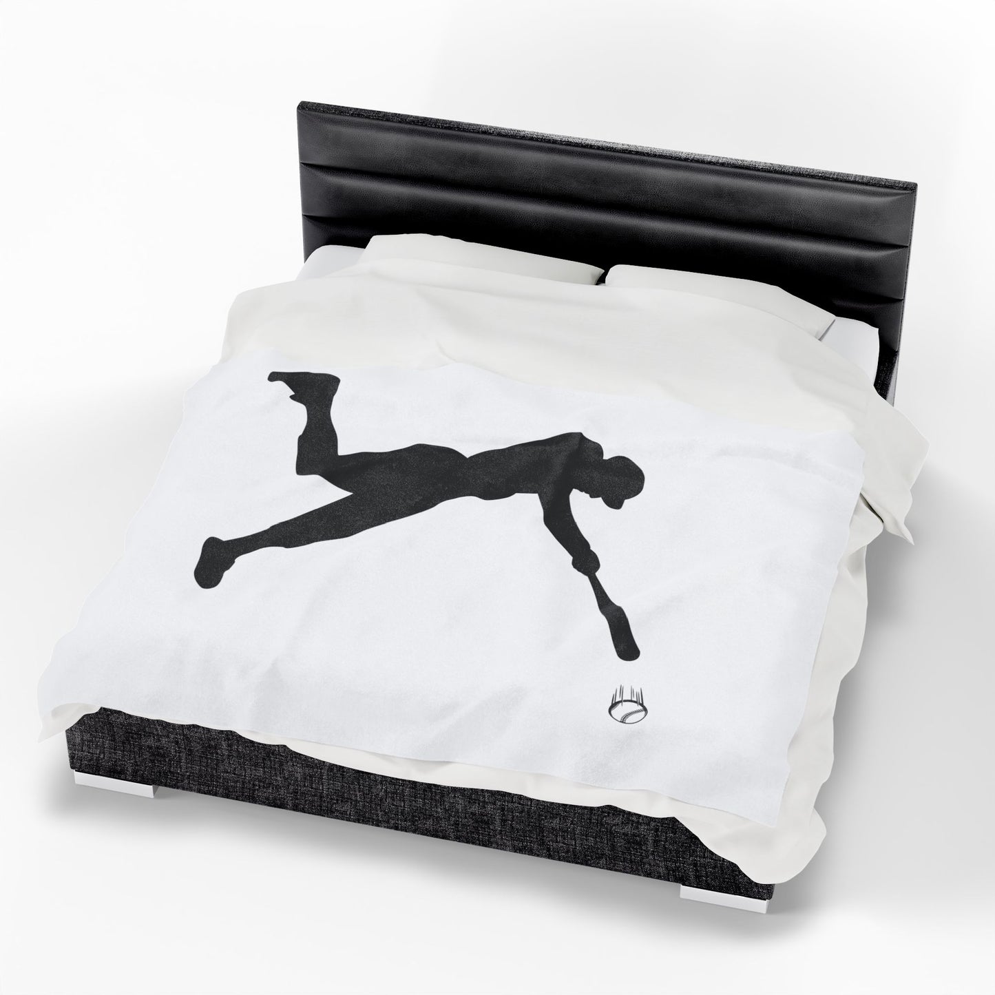 Baseball Velveteen Plush Blanket, Cozy Sports Throw, Soft Blanket for Fans, Great Gift for Baseball Lovers, Home Decor - TRV