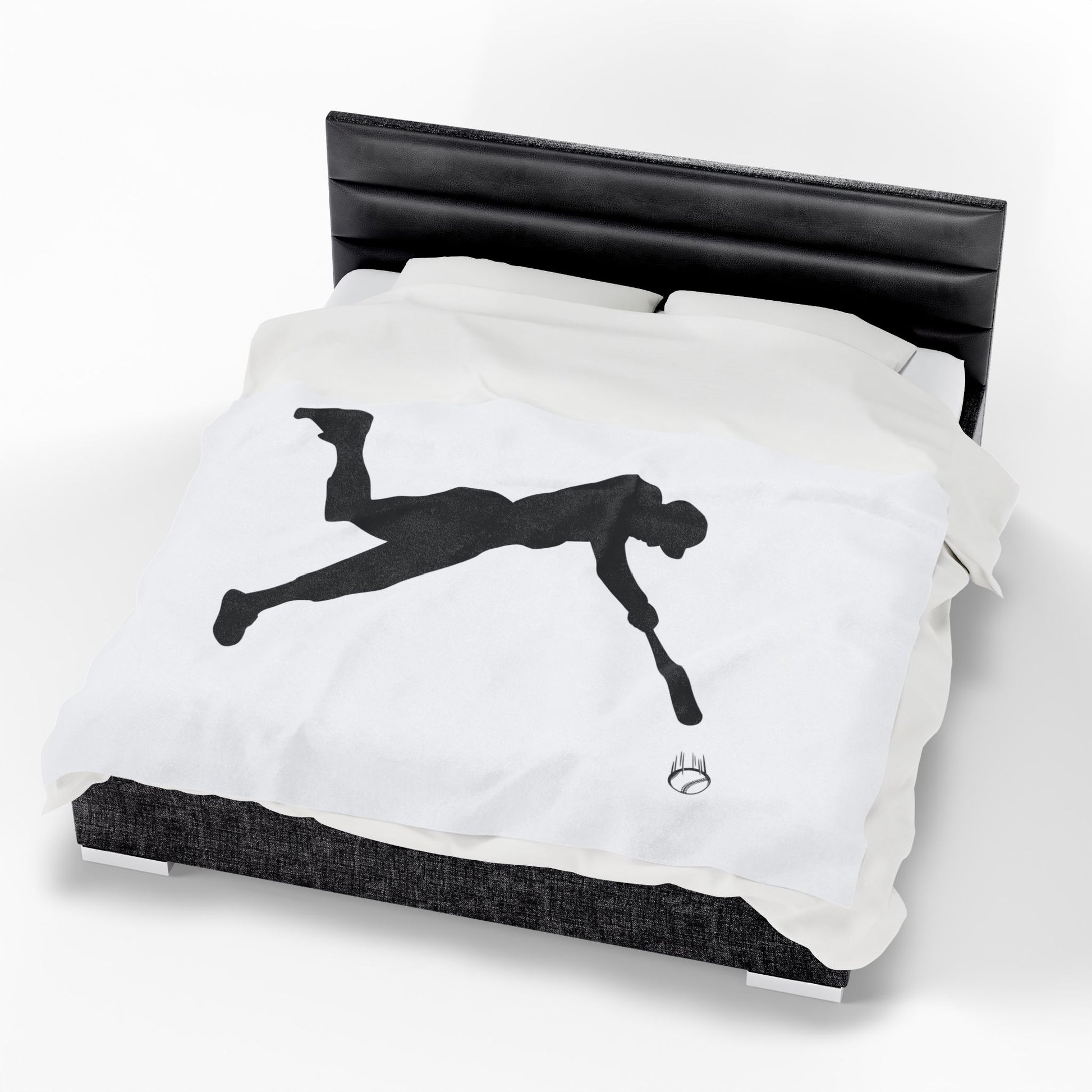 Baseball Velveteen Plush Blanket, Cozy Sports Throw, Soft Blanket for Fans, Great Gift for Baseball Lovers, Home Decor - TRV
