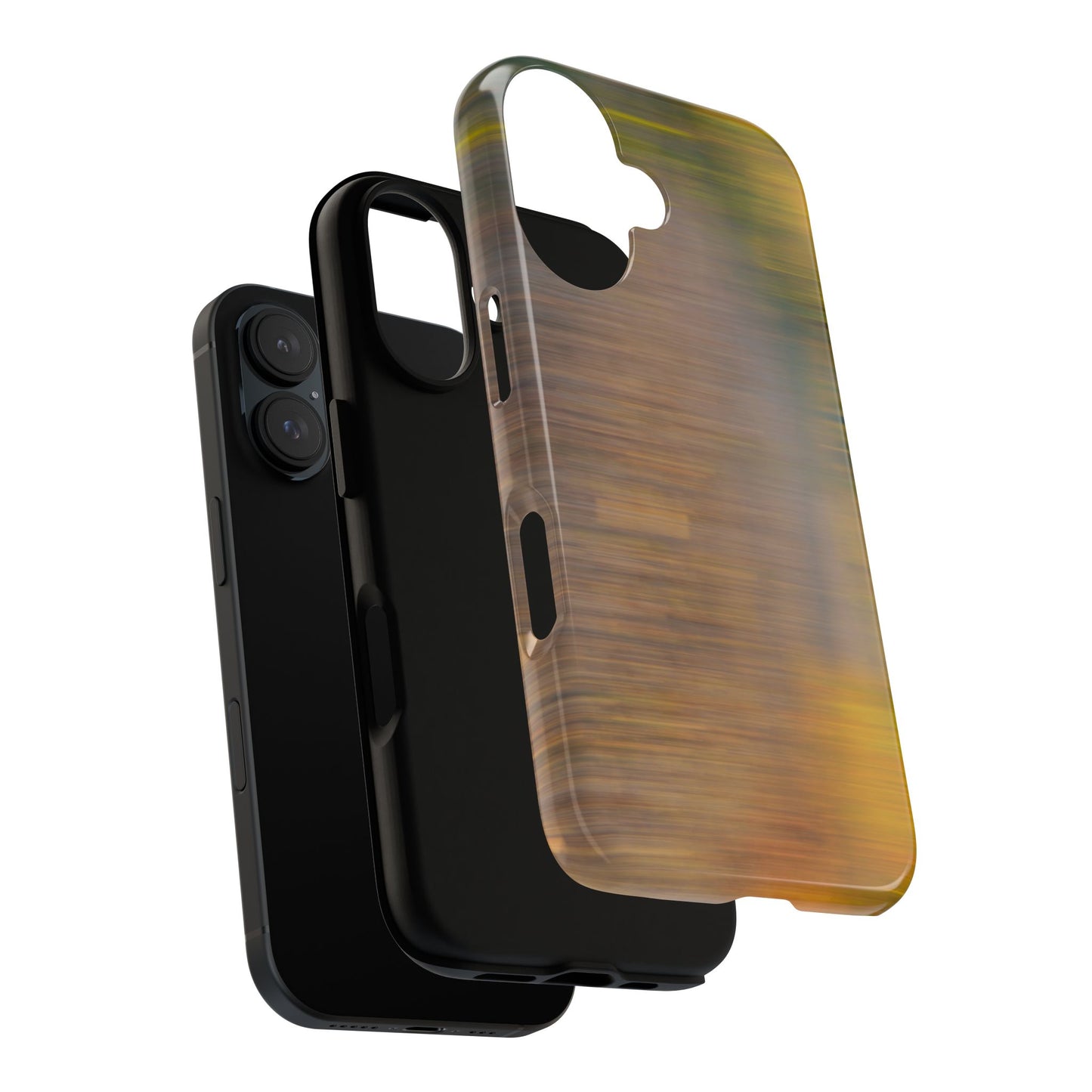 Autumn Blur Tough Phone Case — Fall Colors Protective iPhone Cover