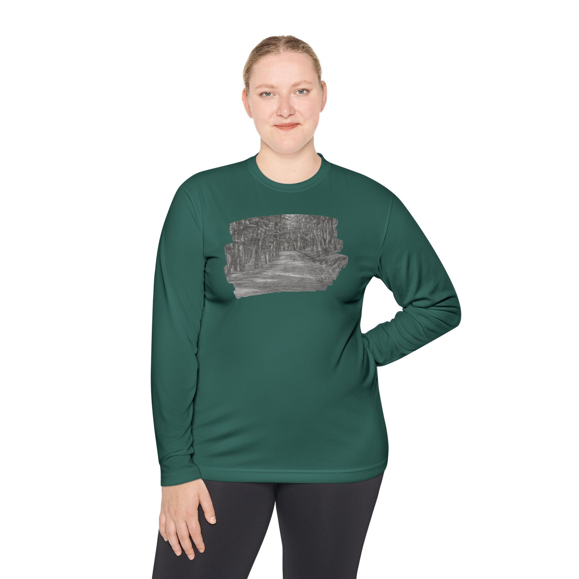 Unisex Long Sleeve Tee - Nature Inspired Design, Comfortable Graphic Shirt for Outdoor Lovers, Casual Wear, Gift for Nature [...] - TRV