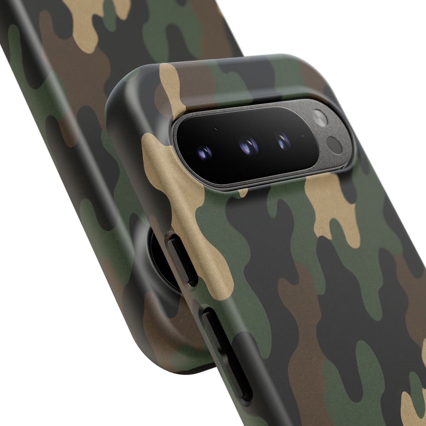 Camouflage Phone Case, Tough Cases, Military Style, Unique Phone Accessories, Gift for Him, Durable Phone Cover - TRV