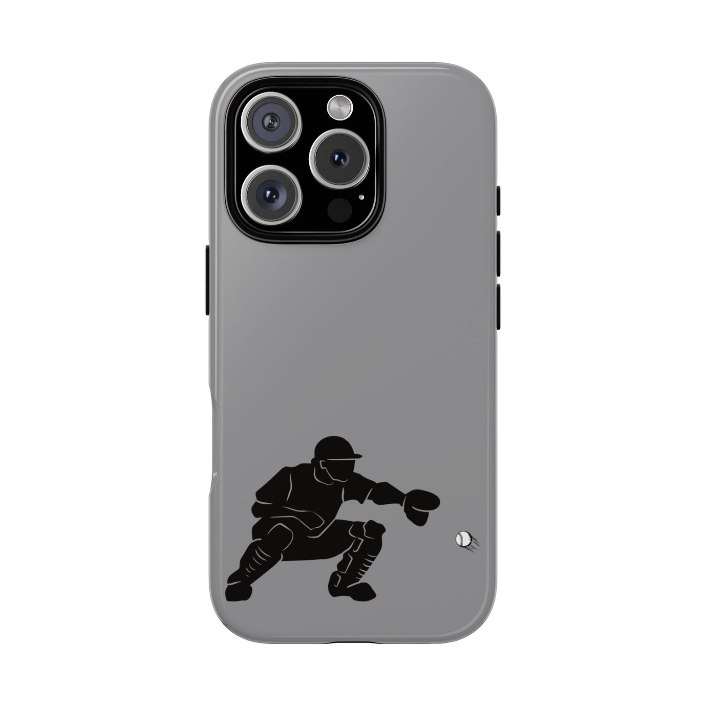 Baseball Catcher Phone Case - Tough Cases, Sports Phone Cover, Great for Athletes, Perfect Gift for Baseball Lovers, Unique Cell Phone Design - TRV