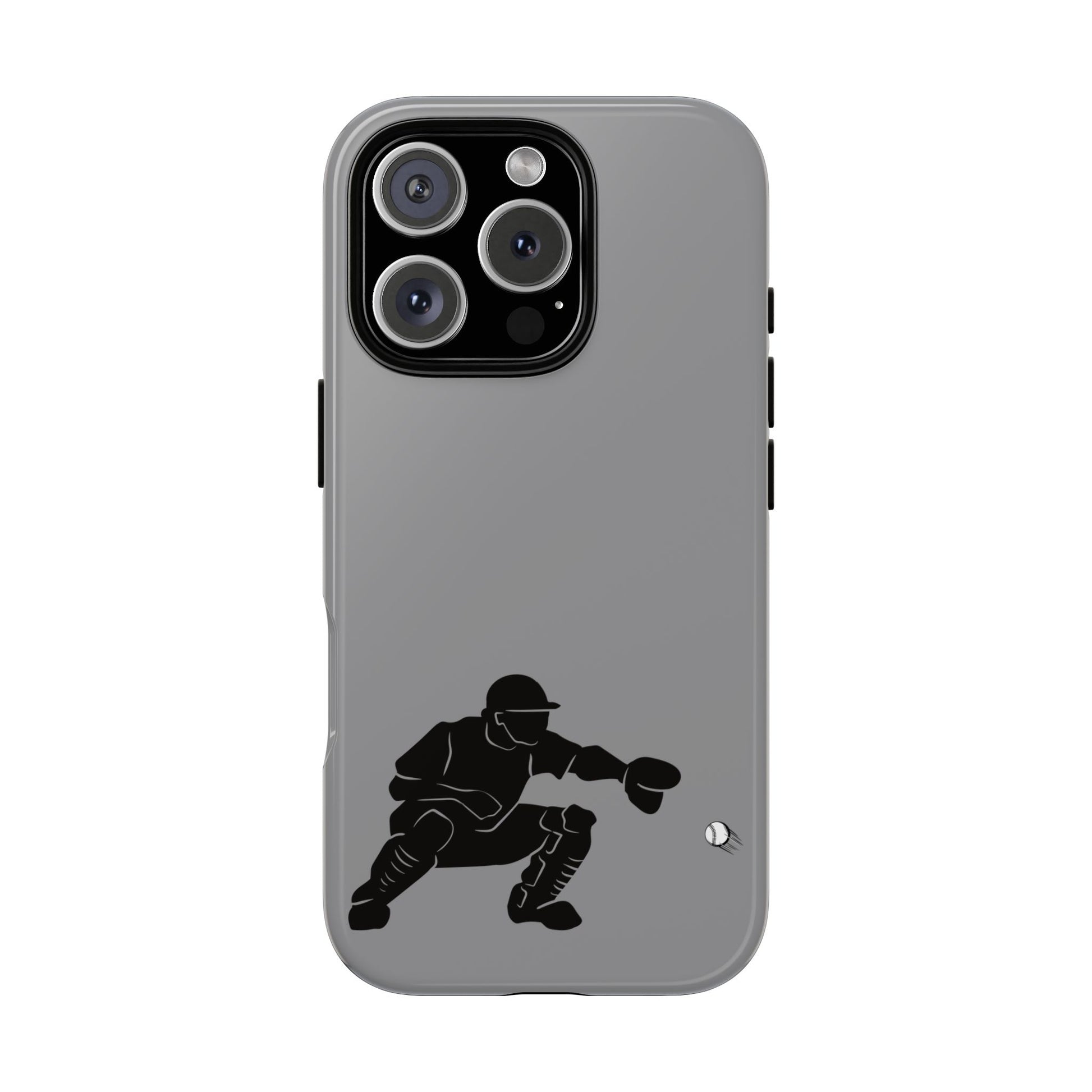 Baseball Catcher Phone Case - Tough Cases, Sports Phone Cover, Great for Athletes, Perfect Gift for Baseball Lovers, Unique Cell Phone Design - TRV