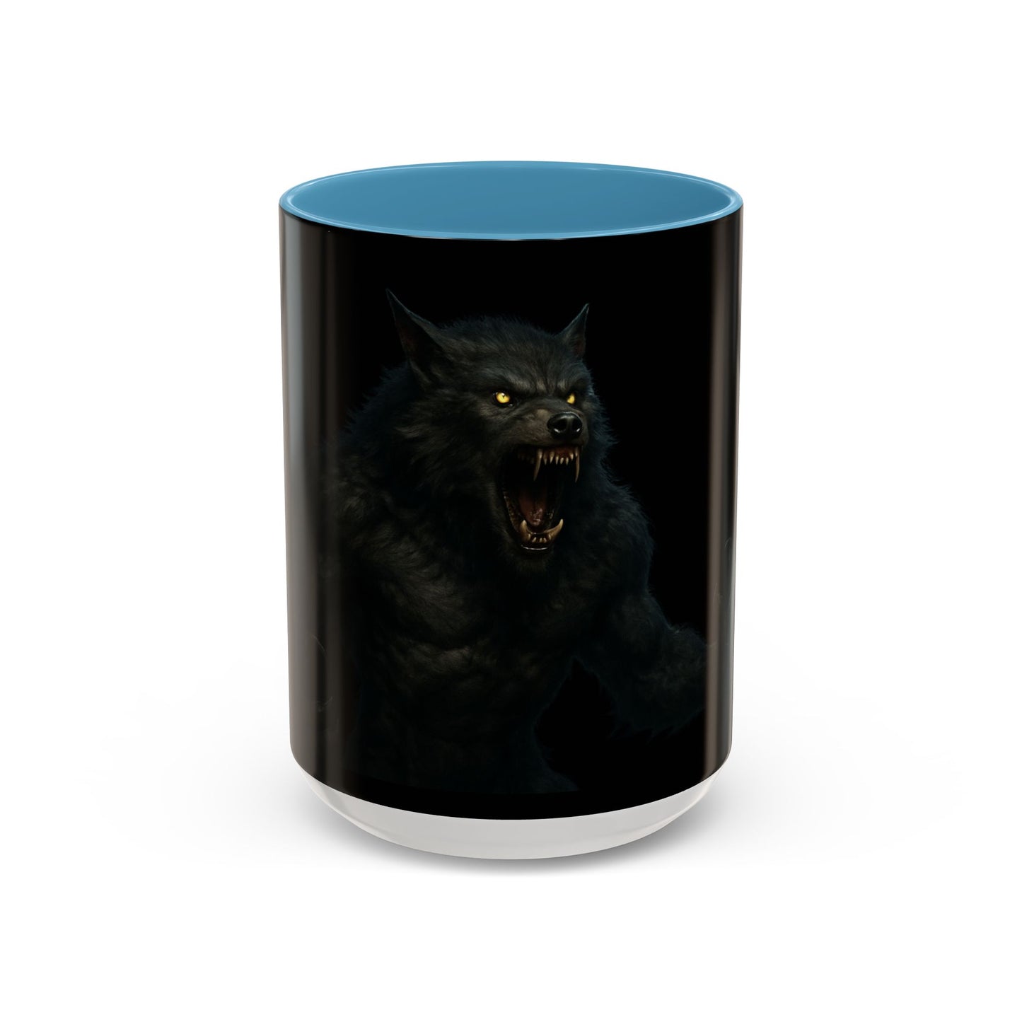 Howling Werewolf Coffee Mug - Perfect Gift for Horror Lovers, Wolf Enthusiasts, Halloween Decor, Unique Drinkware, Gothic Homeware - TRV