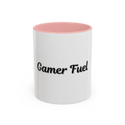 Gamer Fuel Accent Coffee Mug - Perfect for Gamers - TRV