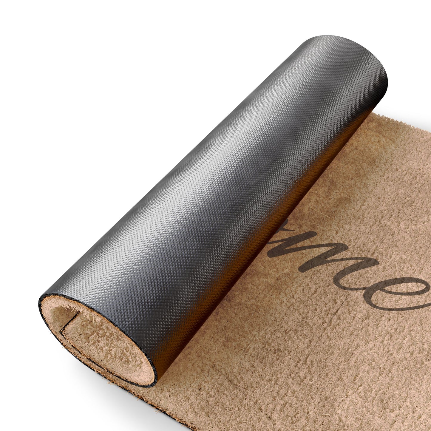 Printify Welcome doormat with cozy design, perfect as a housewarming entry rug for welcoming guests to your home.
