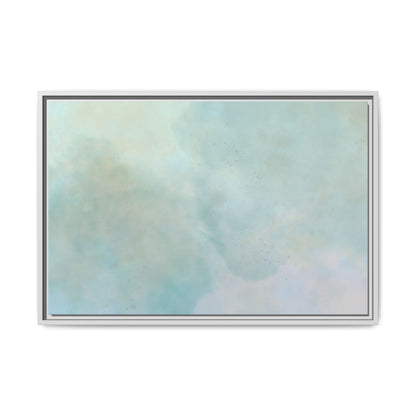 Soft Abstract Pastel Watercolor Matte Canvas