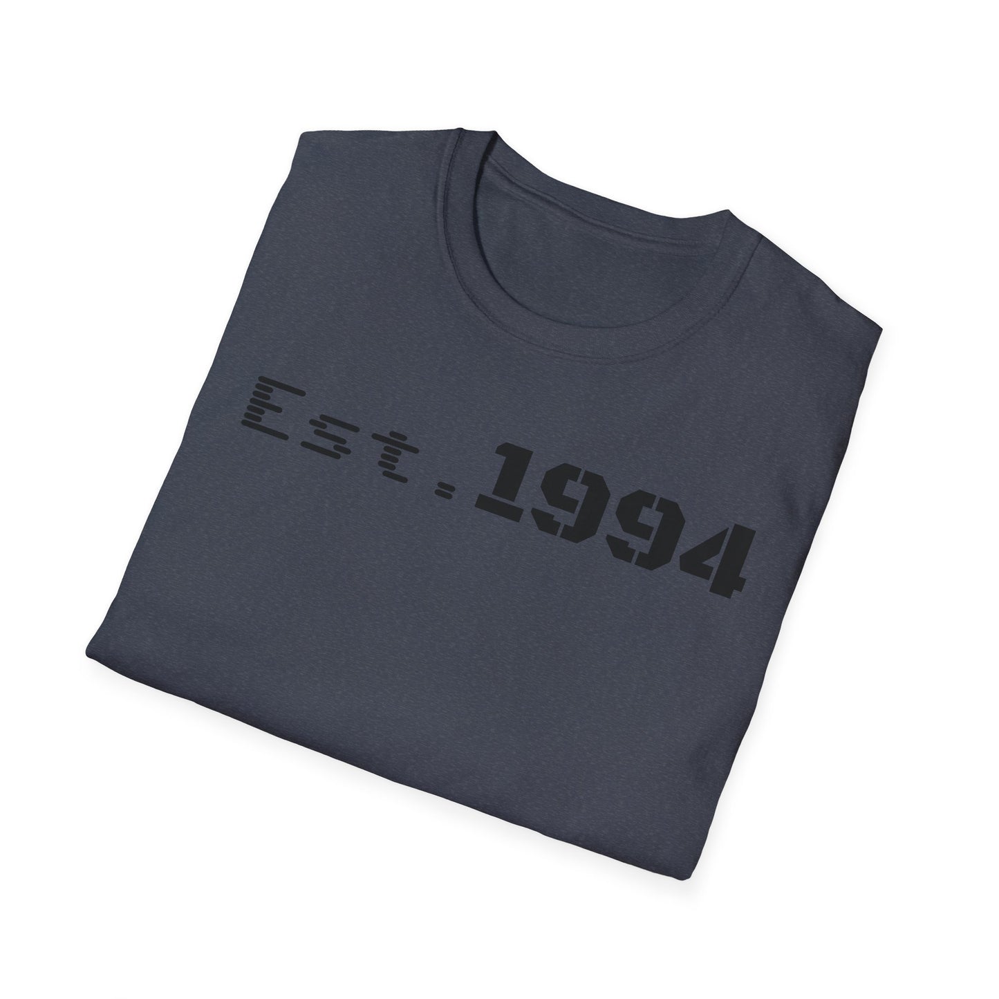 Est. 1994 Unisex Softstyle T-Shirt, Vintage Tee for Birthdays, Retro Gift, Casual Wear, Trendy Soft Shirt