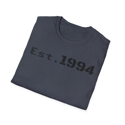 Est. 1994 Unisex Softstyle T-Shirt, Vintage Tee for Birthdays, Retro Gift, Casual Wear, Trendy Soft Shirt