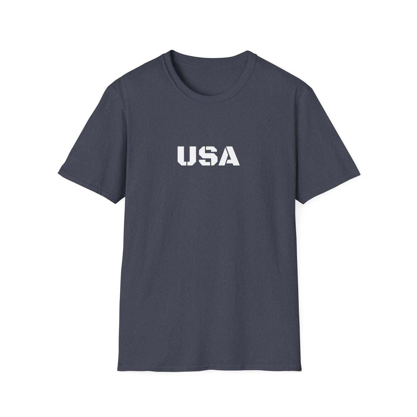 USA Unisex Softstyle T-Shirt, Casual Tee, Patriotic Apparel, Independence Day Gift, Everyday Wear, Comfortable Fashion