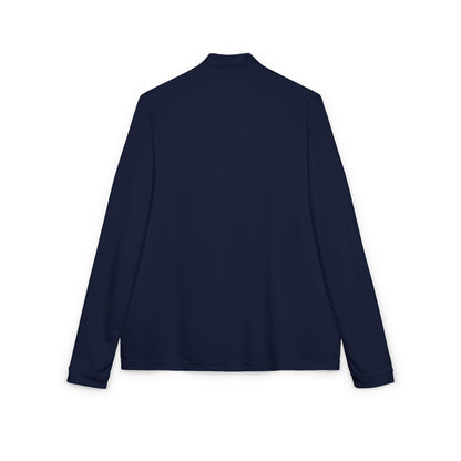 Adidas® Embroidered Quarter-Zip Pullover - Stylish Performance Layer With Love Gesture