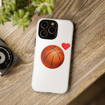 Basketball Phone Case, Love Basketball Case, Sports Gift, Athletic Style, Unique Phone Cover - TRV