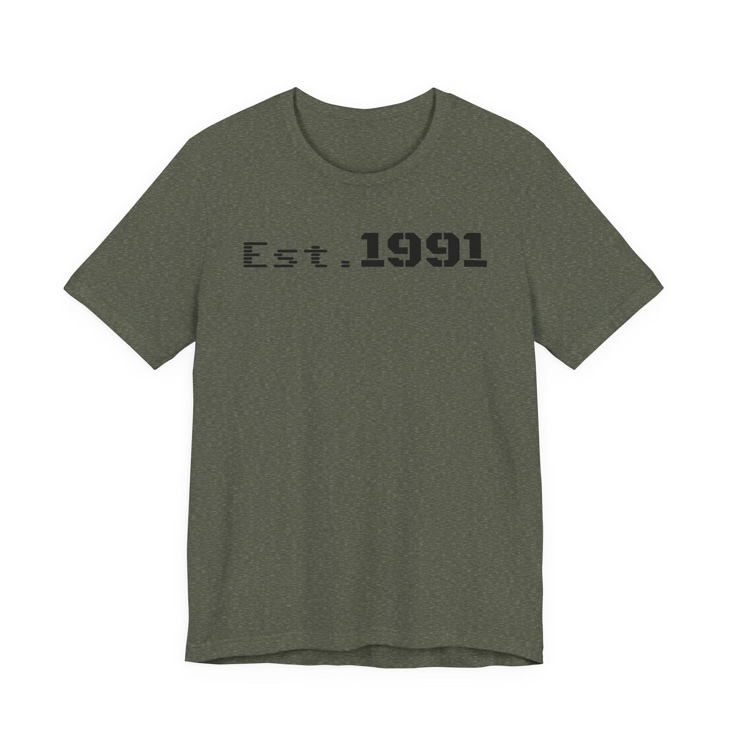 Established 1991 Unisex Jersey Tee | Vintage Anniversary Gift | Casual Wear, Birthday Shirt, Retro Style, Statement Tee, Gift for Him/Her - TRV