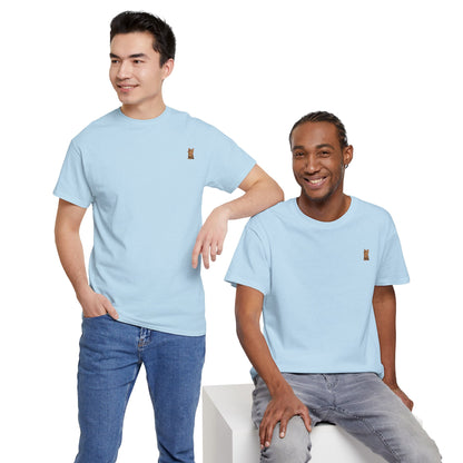 Brown kitten graphic on Cat Lover T-Shirt by Printify, featuring a cute feline design on a casual cotton tee.