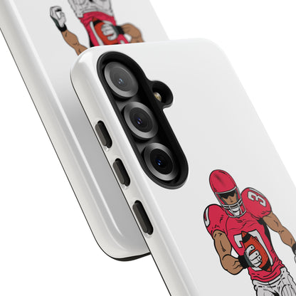 Football Player Tough Case, Sports Phone Cover, Athlete Gift, Tough Phone Case, Fall Sports, Football Lover's Accessory - TRV