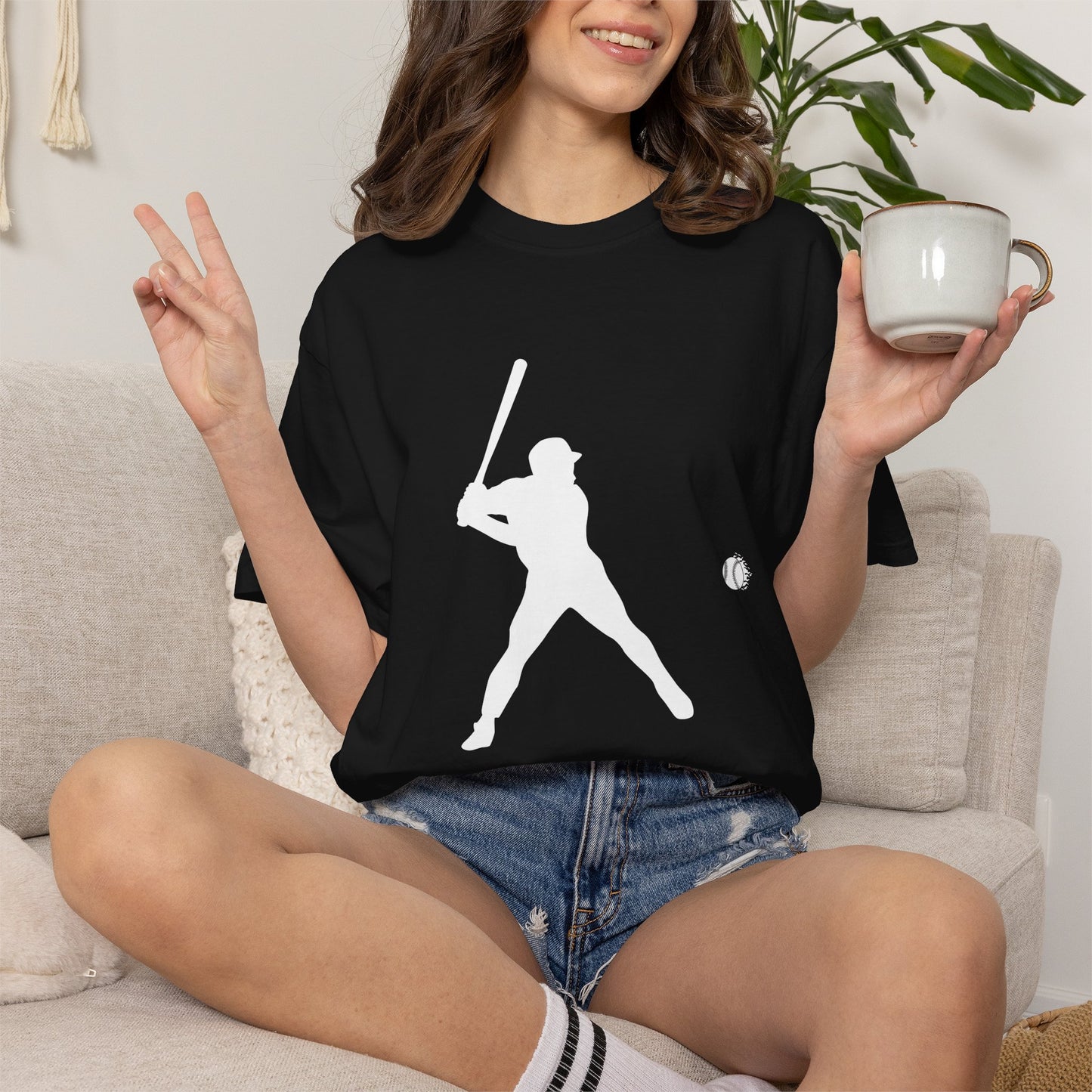 Unisex Baseball Graphic Tee, Casual Wear, Sports T-shirt, Gift for Baseball Fans, Summer Collection, Athleisure Style