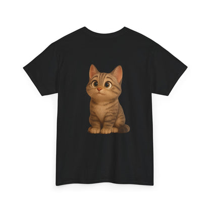 Adorable Cat Graphic Tee, Cute Pet Lover's Shirt, Animal Lover's Gift, Cozy Everyday T-Shirt, Perfect for Cat Lovers