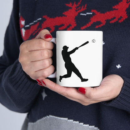 Baseball Ceramic Mug for Athletes, Motivational Gift for Coaches, Perfect for Birthdays, Team Events, or Just for Coffee Lovers