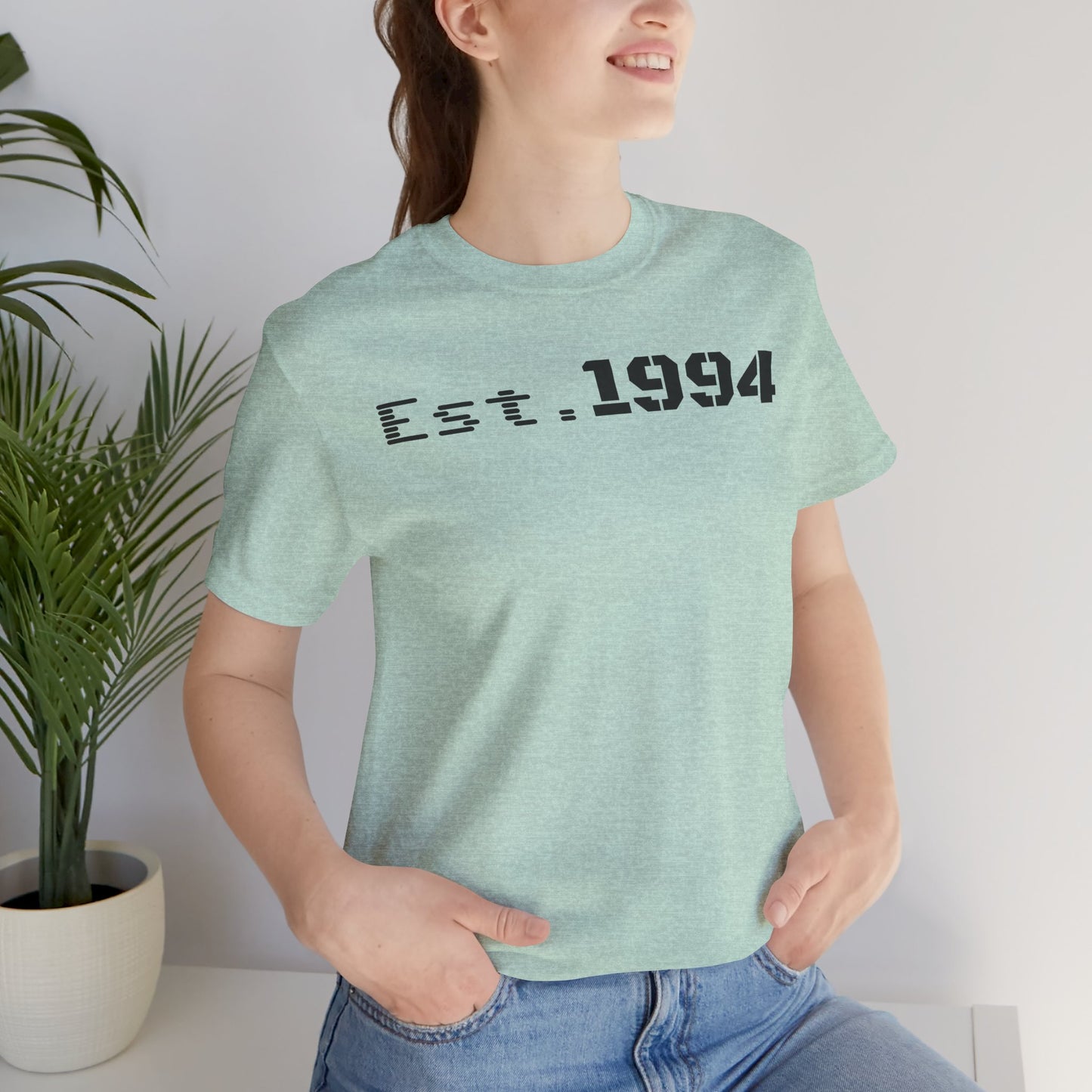 Est. 1994 Unisex Tee, Vintage Birthday Shirt, Nostalgic 90s Apparel, Perfect Gift for 30th Birthday, Casual Daily Wear - TRV