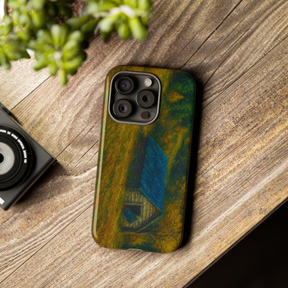 Artistic Phone Case by Tough Cases, Nature-Inspired Phone Protection, Unique Gift for Nature Lovers, Stylish Accessory, Fall Aesthetic - TRV