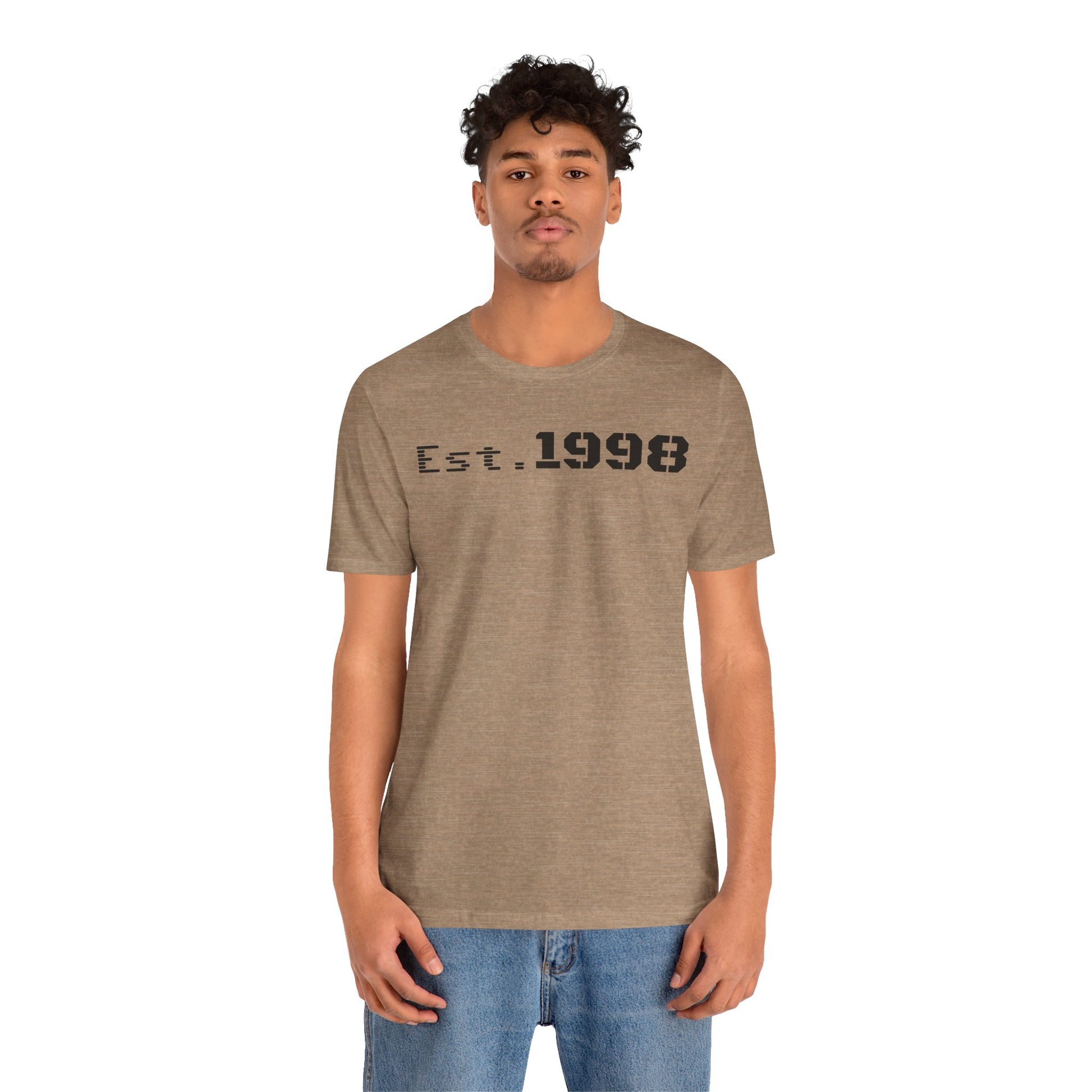 Vintage Est. 1998 Tee - Retro Unisex Shirt for Birthdays, Gifts, Everyday Wear, Casual Style, Nostalgia - TRV