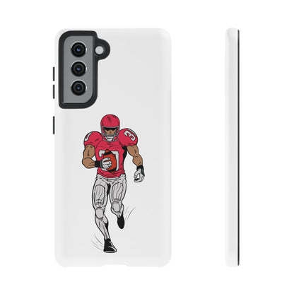 Football Player Tough Case, Sports Phone Cover, Athlete Gift, Tough Phone Case, Fall Sports, Football Lover's Accessory - TRV