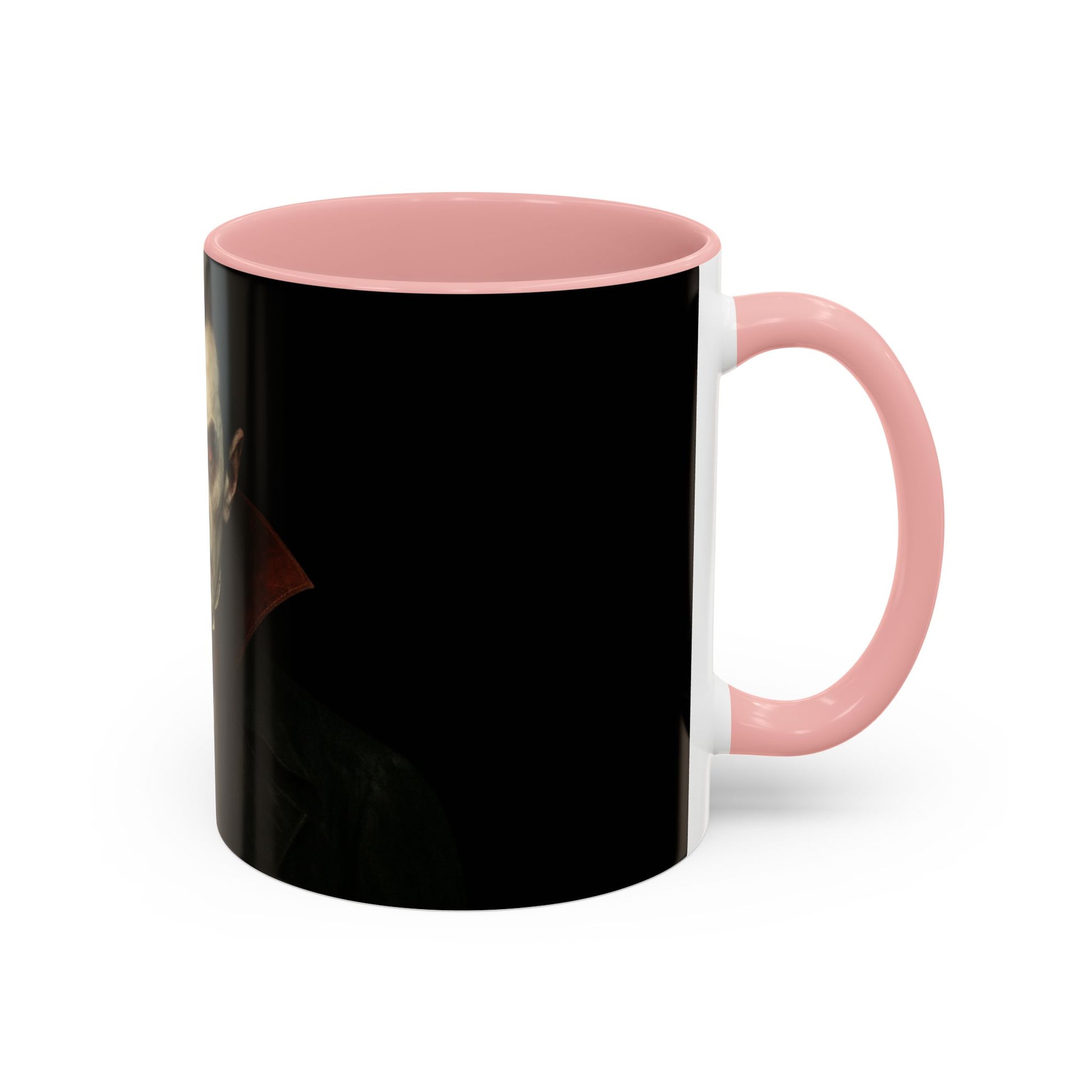 Gothic Dracula Vampire Accent Coffee Mug | Spooky Halloween Gift, Unique Home Decor, Collector's Mug, Coffee Lover's Gift - TRV