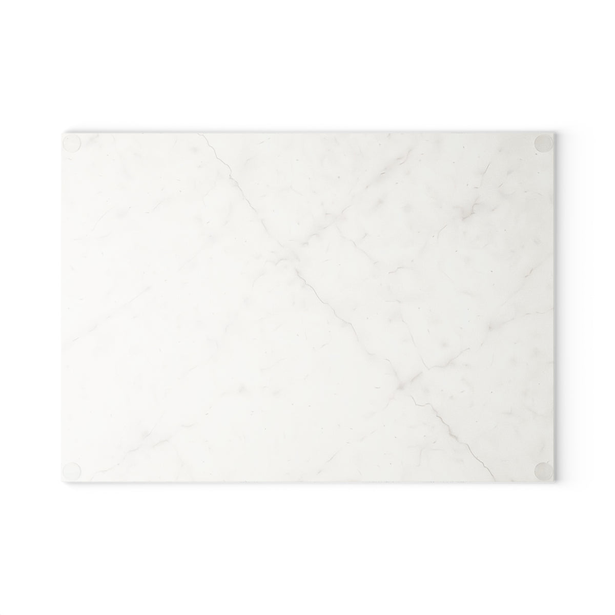Marble-Print Glass Cutting Board — Elegant Kitchen Prep Surface