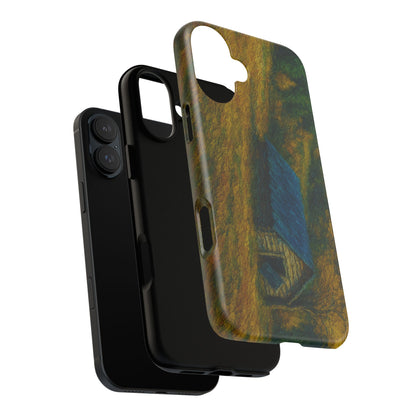 Artistic Phone Case by Tough Cases, Nature-Inspired Phone Protection, Unique Gift for Nature Lovers, Stylish Accessory, Fall Aesthetic - TRV