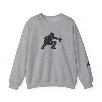 Baseball Catcher Crewneck Sweatshirt | Unisex Sports Apparel | Perfect for Game Days, Gifts, and Casual Wear | Baseball Lover's Gift - TRV
