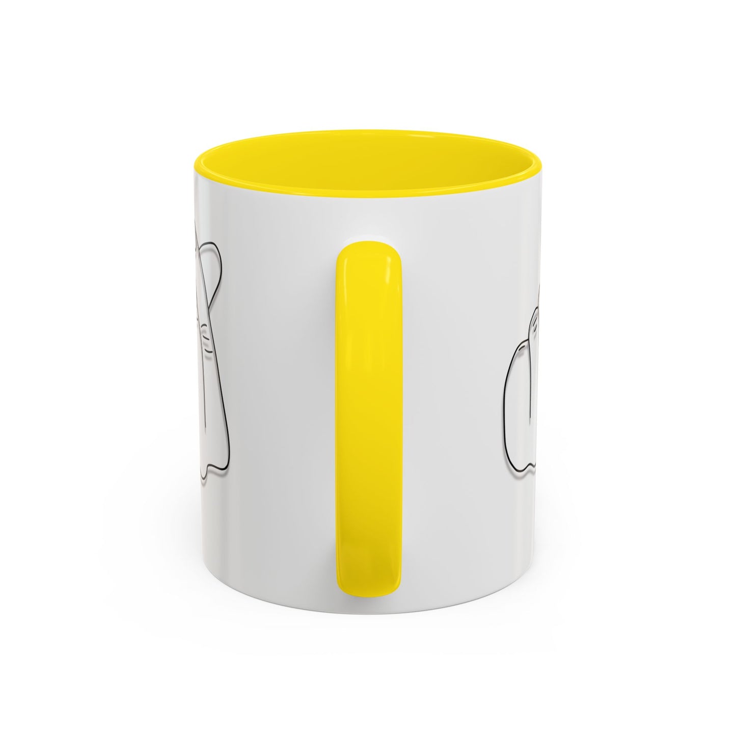 K-Pop Accent Mug - Love Gesture Design (11oz, 15oz), Korean Pop Coffee Cup, K-Pop Lover Gift, Cute Drinkware, Unique Mug