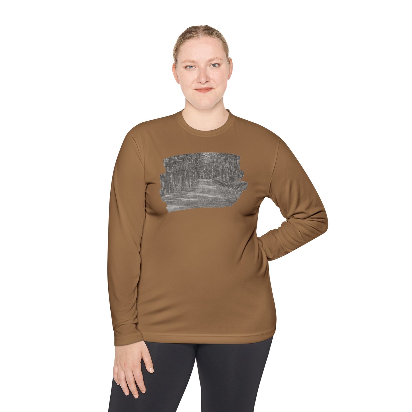Unisex Long Sleeve Tee - Nature Inspired Design, Comfortable Graphic Shirt for Outdoor Lovers, Casual Wear, Gift for Nature [...] - TRV