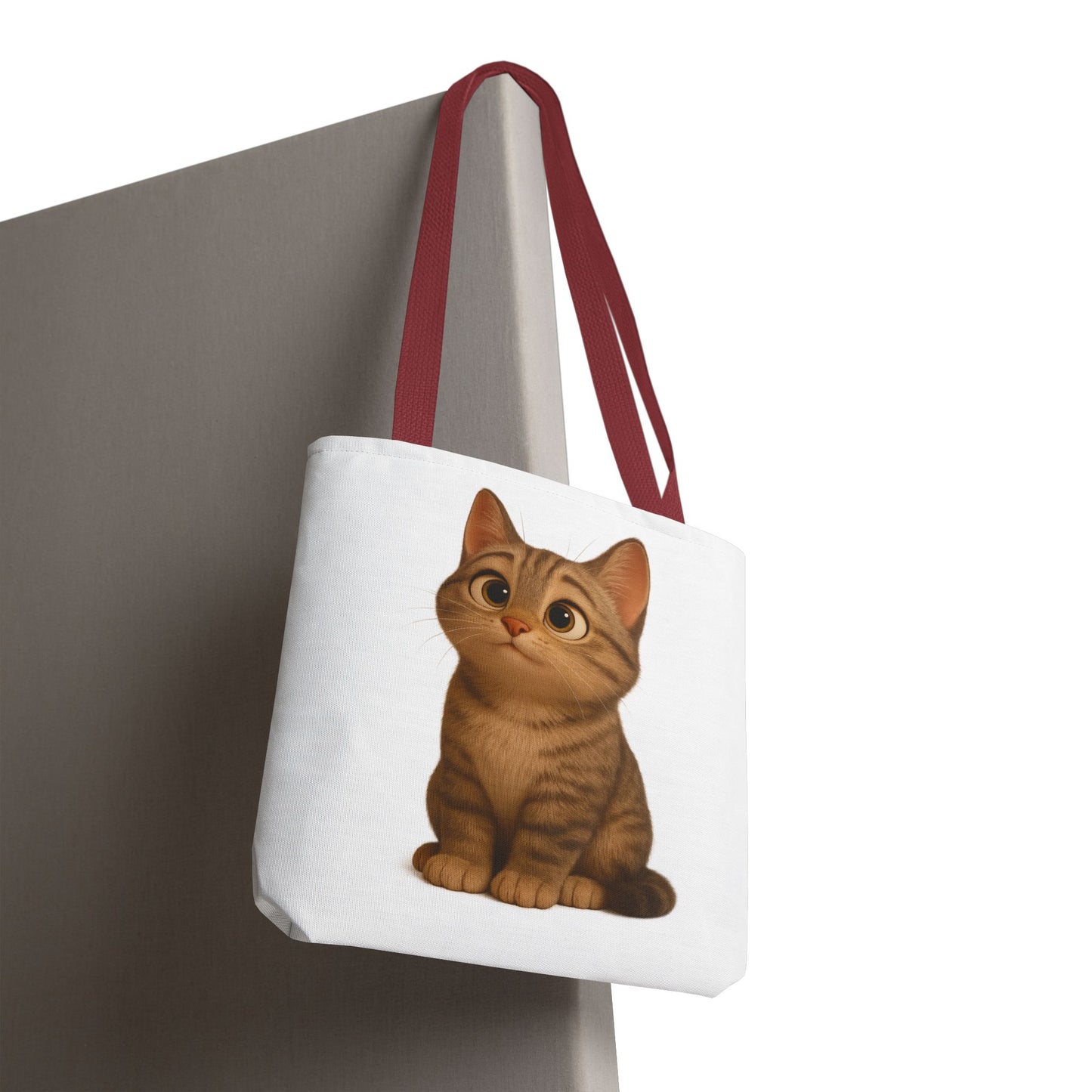 Cute Cat Tote Bag - Perfect for Animal Lovers, Eco-Friendly Carryall, Beach Bag, Shopping Tote, Gift for Cat Owners - TRV