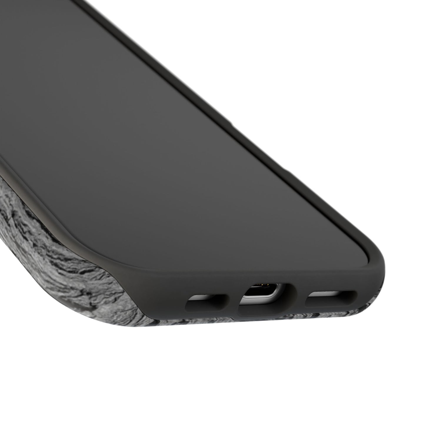 Bark Texture Magnetic Impact Phone Case