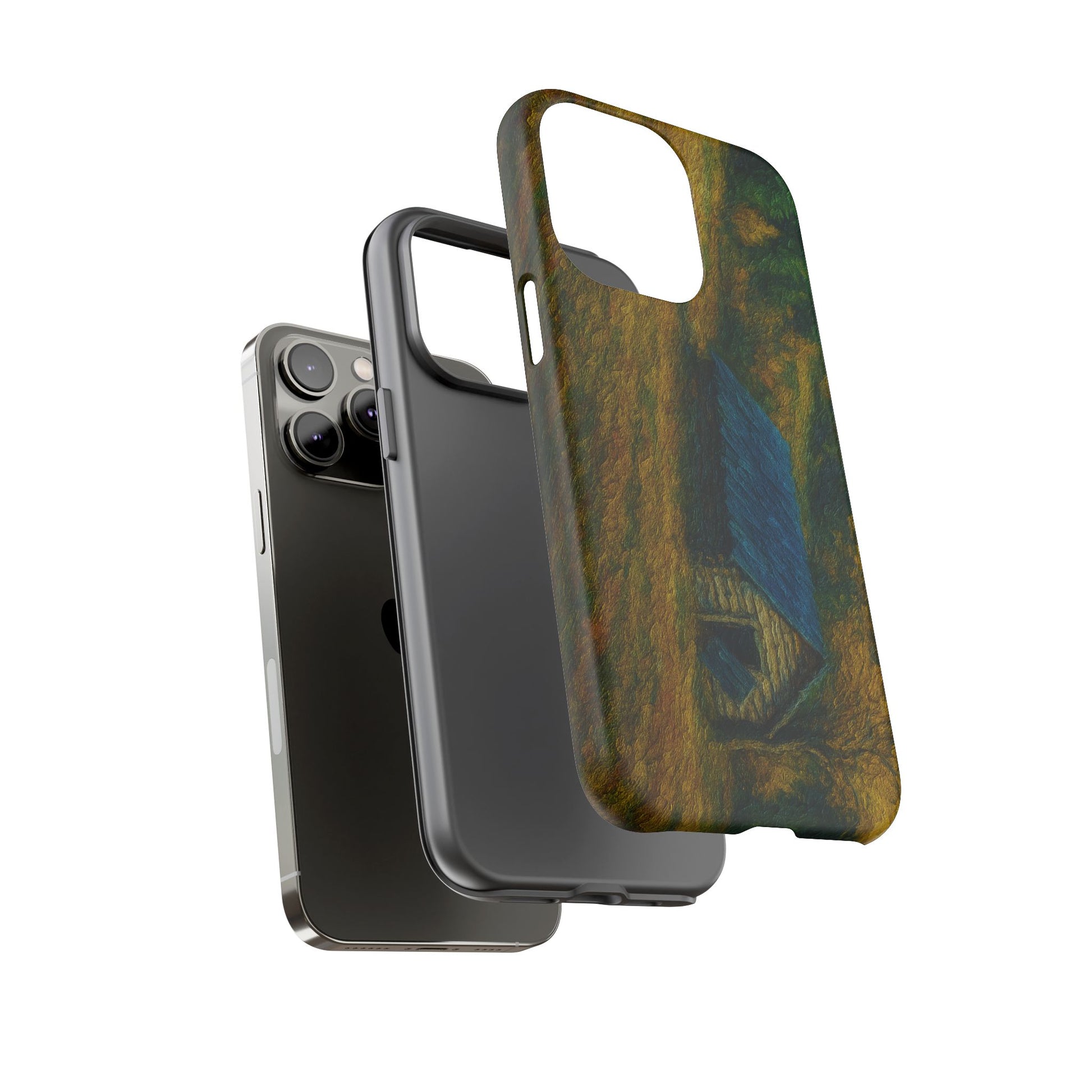 Artistic Phone Case by Tough Cases, Nature-Inspired Phone Protection, Unique Gift for Nature Lovers, Stylish Accessory, Fall Aesthetic - TRV