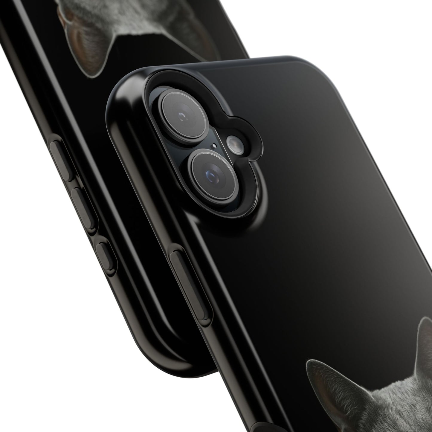 Russian Blue Cat Phone Case — Magnetic Impact-Resistant iPhone Cover